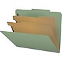 Medical Arts Press Pressboard Classification Folder, 2 Dividers, 2" Expansion, Letter Size, Green, 10/Box (DV-T42-26-3AGN)~#|#~D575610F-EF3A-4467-A7B51D6E56207775_sc7