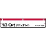 Avery TrueBlock Laser/Inkjet File Folder Labels, 2/3" x 3-7/16", White/Red, 1,500 Labels/Pack (5066)~#|#~D576552A-0D92-41C4-AA619D41BB6E8DC6_sc7