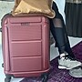InUSA Pilot 24" Hardside Suitcase, 4-Wheeled Spinner, TSA Checkpoint Friendly, Wine (IUPIL00M-WIN)~#|#~D57990F2-84F8-4418-92F4CFCA63A420C0_sc7