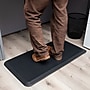 Mind Reader Anti-Fatigue Standing Desk Mat, 39.5" x 20.25", Black (SDMAT-BLK)~#|#~D57A6AB1-55EC-4CEB-B65558C869C9BA79_sc7