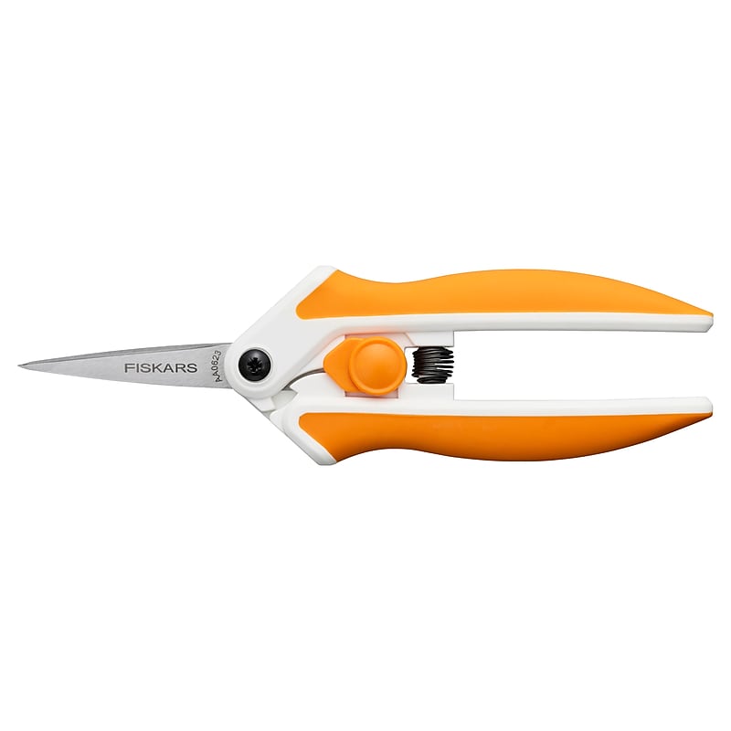 Fiskars Micro-Tip Easy Action Scissors, Pointed Tip (1069767) image 1