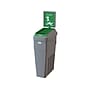 CleanRiver LeanStream Plastic Single-Stream Compost Station, 23 Gallon, Gray (LS1B-009)~#|#~D57D0BB0-68BC-4C9D-955FA3747E2B3A42_sc7