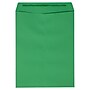 JAM Paper Self Seal Catalog Envelope, 9" x 12", Holiday Green, 500/Pack (FE-7280-12-500)~#|#~D57DAE80-E305-4526-A520FF34E68209E3_sc7