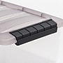 Iris 5.8 Quart Stack and Pull Latching Plastic Storage Bin, Clear, 12/Pack (500146)~#|#~D5808859-3B2A-45C2-B2EA14B101449F92_sc7