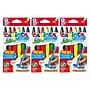 CARIOCA Jumbo Washable Kids Markers, Maxi Tip, Assorted Colors, 6/Pack, 3/Bundle (CRA40568-3)~#|#~D58153A7-5175-4A57-856451F4F3854C25_sc7