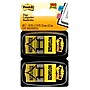 Post-it 'Notarize' Message Flags, 1" Wide, Yellow, 100 Flags/Pack (680-NZ2)~#|#~D5834696-B0BA-476B-9A152844A3C0276B_sc7
