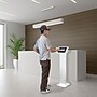 Mount-It! Pro Series Adjustable Anti-Theft iPad Tablet Kiosk Floor Stand for iPad, iPad Air, iPad Pro, White (MI-3880W_G10)~#|#~D5883FE4-24D4-448B-BCE1DEF27977DC83_sc7