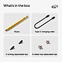 Zagg Oxford Stylus & Smart Pen Universal Stylus, Yellow (109921925)~#|#~D589E89B-B459-4F8F-83D6D51192F0AA7F_sc7