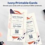 Avery Integrated Cards, 6" x 11", Matte Ivory, 10/Pack (95280)~#|#~D58C3D42-A9A6-43D8-B1AFEDB5B0AB1F06_sc7