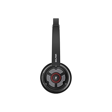 Delton 50X Pro Wireless Noise Canceling Bluetooth Mono Computer On-Ear Headset, Black (DBTHEAD50XBTDL)