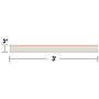 Carson Dellosa Education Crafty and Cool Rainbow Stitched Straight Bulletin Board Borders, 3" x 3', 12/Pack, 6 Packs/Bundle~#|#~D58E08A8-3422-4948-868FF74250A7B7FA_sc7