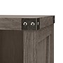 Bush Furniture Knoxville 72"H 5-Shelf Bookcase with Door, Restored Gray (CGB118RTG-03)~#|#~D58FA57F-9B58-42B8-8E4FD5D8CECAAF68_sc7