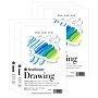 Strathmore 200 Series 5.5" x 8.5" Tape Bound Drawing Paper Pad, 40 Sheets/Pad, 6 Pads/Bundle (STTP250051-6)~#|#~D59B9563-8C98-470B-BA1F7D3D05AC34E9_sc7