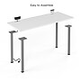 Union & Scale™ Essentials 60"W Computer and Writing Desk, White (UN56971)~#|#~D59CDA99-4026-4043-9FEA20D3E87830C4_sc7