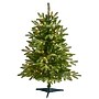 Nearly Natural Snowed Grand Teton Fir Artificial Christmas Tree, 3' (T1966)~#|#~D59FBA3C-E868-44DC-B6A104C89E999A88_sc7