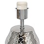 Simple Designs Whimsical Wave 23.75" LED Table Lamp, Chrome Base/White Shade (LT2124-CHR)~#|#~D5A2D2E7-15CD-44F1-A9F199459F5F0BD9_sc7