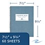 Roaring Spring Paper Products 1-Subject Computation Notebooks, 7.5" x 9.75", Narrow Ruled, 60 Sheets, Blue, 24/Carton (77572cs)~#|#~D5A32D2D-A4EB-4696-968D7FDCA695044D_sc7