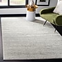 Safavieh Adirondack Collection 4' x 6' Rectangle Area Rug, Machine Made, Light Grey/Grey (ADR113C-4)~#|#~D5A57560-9BDA-4EFA-8FE2573CE733810B_sc7
