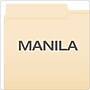 Pendaflex File Folder, 1-Tab, Assorted, Letter Size, Manila, 100/Box (R752 1/2)~#|#~D5A5791A-C73C-48E9-8AEB394497ABDAA9_sc7