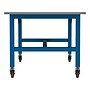 Learniture Ideate Series Rectangular Activity Table, 72" x 36", Laminate, North Sea/Brilliant Blue (LNT-NOR3007-BB-PK-SO)~#|#~D5A930C4-2CD2-4070-A6EBC1A694CCCEF4_sc7