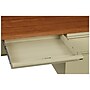 Hirsh 48"W Single-Pedestal Desk, Putty/Oak (20091)~#|#~D5AA49D7-2636-4ABB-A466AFF2F58DBC23_sc7