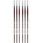 da Vinci COLLEGE Oil and Acrylic Synthetic Student Round Brush, 6 Brushes/Pack (DVXVA87301-6)~#|#~D5AA6DFF-2AE7-452E-ACBF41964DB7FF8F_sc7