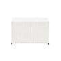 Household Essentials 48 Quart Sturge Chest, Wicker, Arctic White (ML-7150)~#|#~D5AAD7F1-D56B-469B-B4BF859AE98D0684_sc7