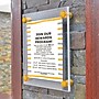 Azar Poster Holder, 11" x 14", Wall Mounted, Gold Acrylic (105510-GLD)~#|#~D5AB47F0-72DE-4168-B8BD41E98A8E0644_sc7