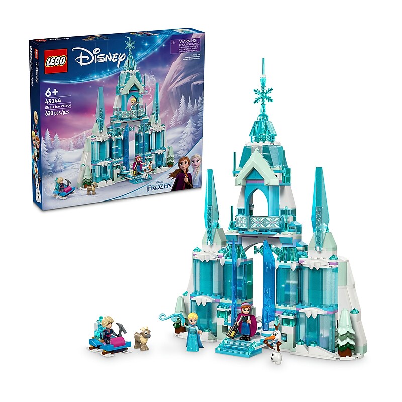 LEGO Disney Princess Elsas Ice Palace, 630 Pieces (43244) image 1