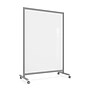 Ghent EZ Glass Mobile Dry-Erase Whiteboard, Aluminum Frame, 75"H x 50"W, White (EZ1NA7550WH)~#|#~D5AE298D-407A-41BF-96F094FF93006A3A_sc7