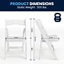 Flash Furniture HERCULES Wood/Vinyl Folding Chair, White, 2/Pack (2XF2901WHWOOD)~#|#~D5B10EED-73AE-4464-9BDC86A66D69526C_sc7