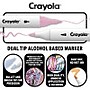 Crayola Pastels Alcohol-Based Marker, Twin Tip, Assorted Colors, 8/Pack (586807) ~#|#~D5B2A596-6791-4A00-A0AD9CB92FB8F3FD_sc7