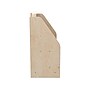Flash Furniture Bright Beginnings 3-Section Book Display Unit, 25.75"H x 31.5"W x 11.75"D, Brown (MK-KE24299-GG)~#|#~D5B81E58-1347-40A5-B2582399B01FA679_sc7