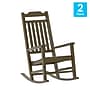 Flash Furniture Winston All-Weather Rocking Chair, Mahogany, 2/Pack (2JJC14703MHG)~#|#~D5BC9A15-699F-4C14-87C13C35394EE09C_sc7