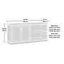 Sauder Aspen Post 30"H Storage Credenza with 2 Shelves, Prime Oak (427018)~#|#~D5C29D22-0EE5-4393-B965FC7982DF27E2_sc7