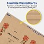 Avery Integrated Cards, 2" x 3.5", Matte Kraft Brown, 40/Pack (95324)~#|#~D5C66453-C28F-4C81-AA496B32F9FE1B79_sc7