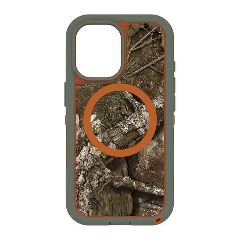 OtterBox Defender Series Pro XT MagSafe Phone Case for Apple iPhone 17, Shock Absorbing, Realtree APX (77-98412) image 1