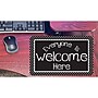 Ashley Productions Smart Poly Non-Skid Computer Mouse Pad, Everyone is Welcome Here, BW Dots, 6/Pack (ASH12509-6)~#|#~D5C9CDB5-13B3-4CBB-82B86327A73B76F3_sc7