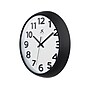 Infinity Instruments Wall Clock, 10.75"Dia. (20296BK-WH)~#|#~D5CC394D-2ABC-4C44-8EA84CCED6D80DEE_sc7