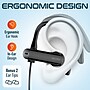 Delton 24ECA Wired Stereo Earbuds with Microphone, USB-C and USB-A Adapter, Black (DWH24ECA)~#|#~D5CC6365-CCD5-416E-B07BEA40779096B3_sc7