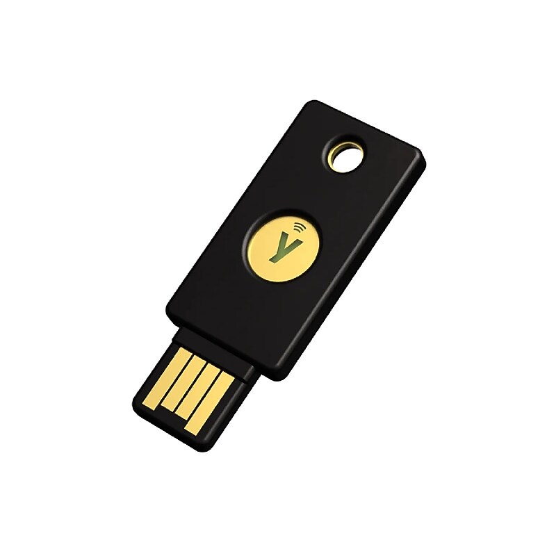 Yubico NFC USB Security Key, Black (992-40001) image 1