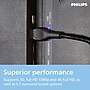 Philips 4' HDMI to HDMI Audio/Video Cable, Male to Male, Black, 2/Pack (SWV3553B/37)~#|#~D5DB0291-EAB1-41D0-AD7F3264A02CE4AD_sc7