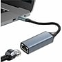 4XEM USB-C to RJ-45 Ethernet Adapter, Male to Female, Silver (4XUSBCRJ45TAA2)~#|#~D5DF2610-FE06-4CE1-9C7C03083513B2BF_sc7