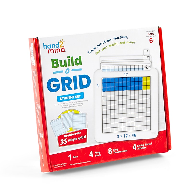 hand2mind Build-a-Grid Student Set (92428) image 1
