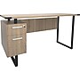 Safco Mirella SOHO 62"W Desk with Built-In Pedestal, Sand Dune (5513SDD)~#|#~D5EB5F3D-797B-4EE1-98D582B9FA511DB7_sc7