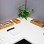 Mind Reader 5-Piece Bamboo Drawer Organizer Set, Brown (DRORGBM5-BRN)~#|#~D5F38B4F-682F-4361-99A2133D517DE0C0_sc7