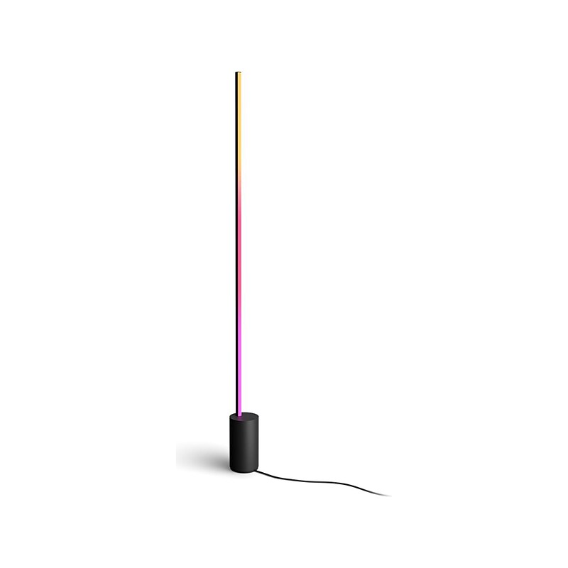 Philips Gradient Signe 57.4" LED Matte Black Floor Lamp with Stick Shade (569103) image 1