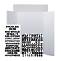 Flipside Corrugated Project Board Kit, 36" x 48", White, 10/Carton (30832-10)~#|#~D5FC123E-D97A-4095-861DA15EF960C447_sc7