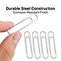 Staples Smooth Jumbo Paper Clips, Silver, 100 Clips/Pack (A7026600A)~#|#~D5FE58F3-02D1-4184-B4BBB0C9B35CF07D_sc7