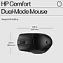 HP 680 Comfort Series Dual-Mode Wireless Keyboard and Mouse Combo, Black (8T6L6AA#ABA)~#|#~D5FF4BC9-9D41-472F-8B530577E1FC5AD6_sc7